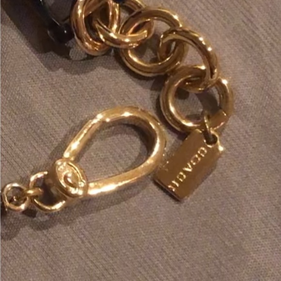COACH signature chunky link bracelet pre-owned - Picture 5 of 7